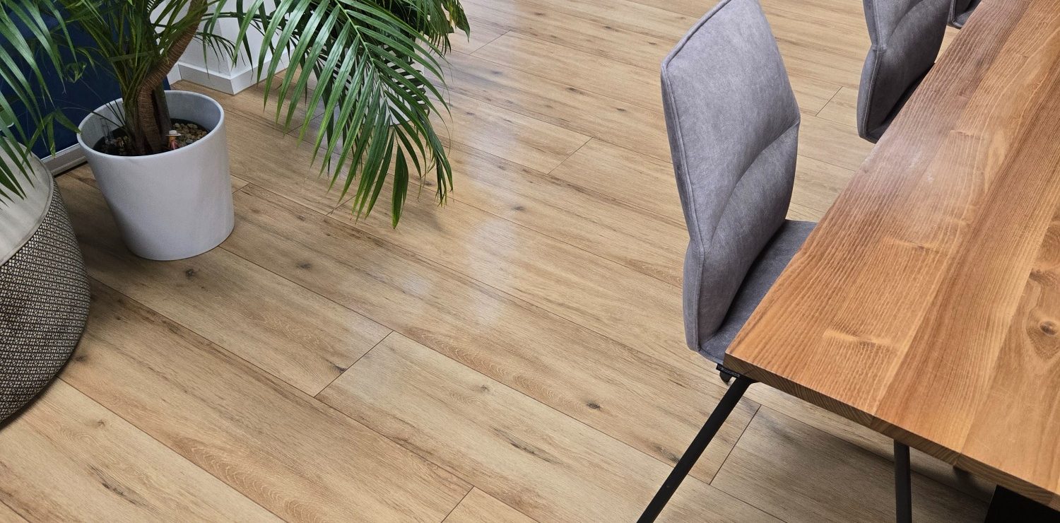 Büro mit Vinyl